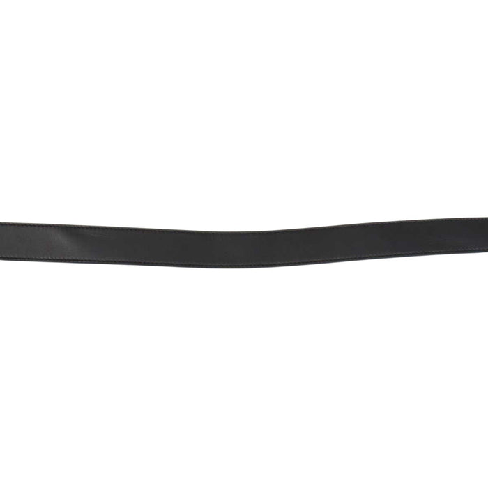 GUCCI 
Logo silver-tone gold-tone 
Interlocking G buckle leather belt