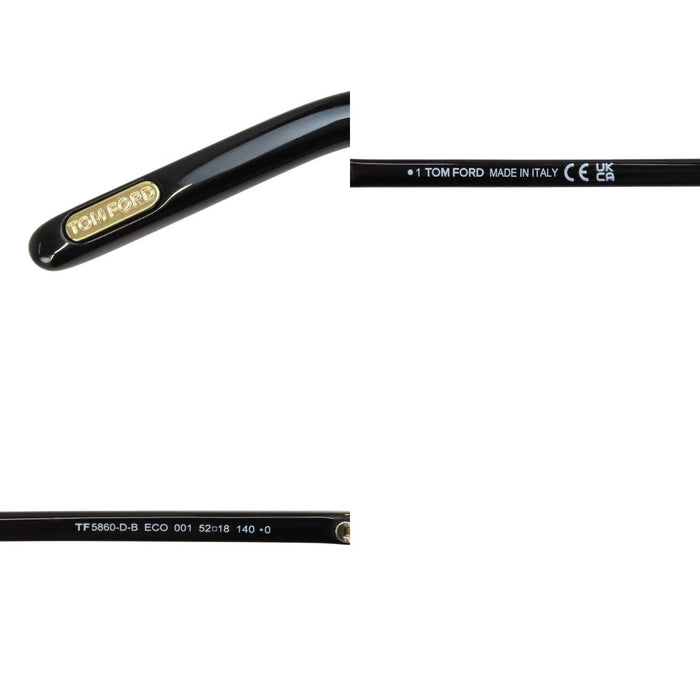 TOM FORD 
Eyewear colored lenses 
Logo sunglasses