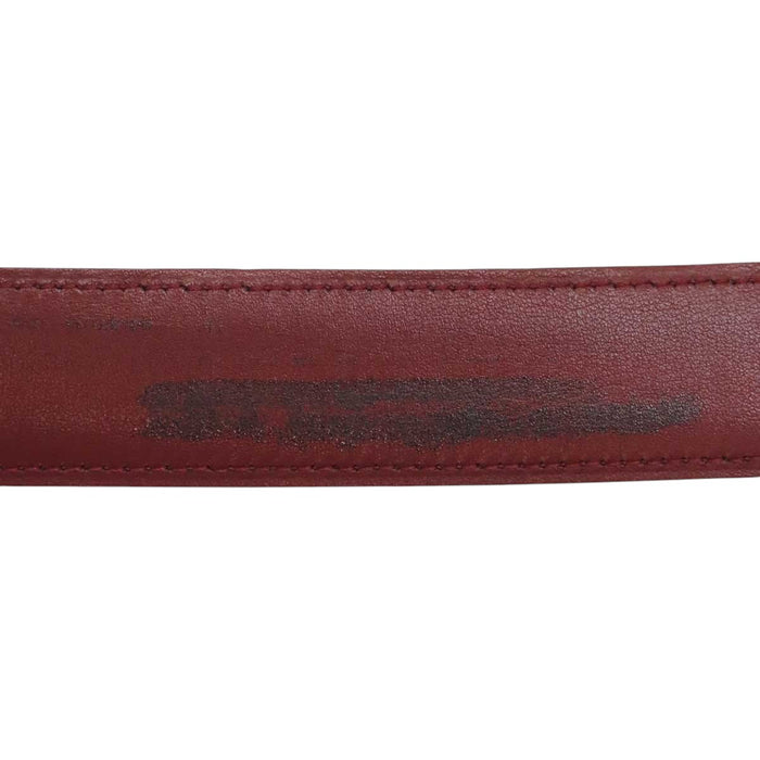 CARTIER 
ロゴ レザー シルバーカラー ゴールドカラー 
マスト ドゥ カルティエ サントス ベルト