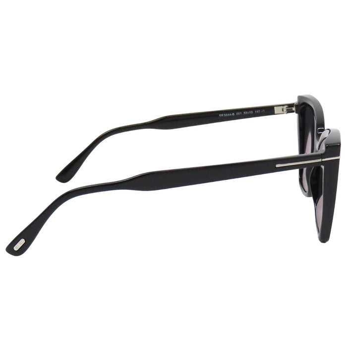 TOM FORD 
Tom Ford cat-eye eyewear silver-tone metal 
Logo sunglasses