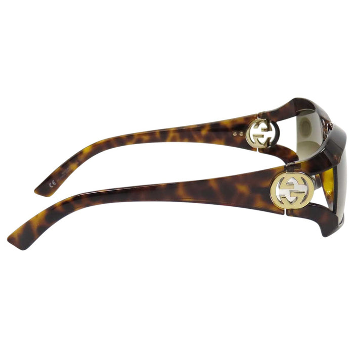 GUCCI 
Eyewear logo gold-tone metal 
Interlocking G sunglasses