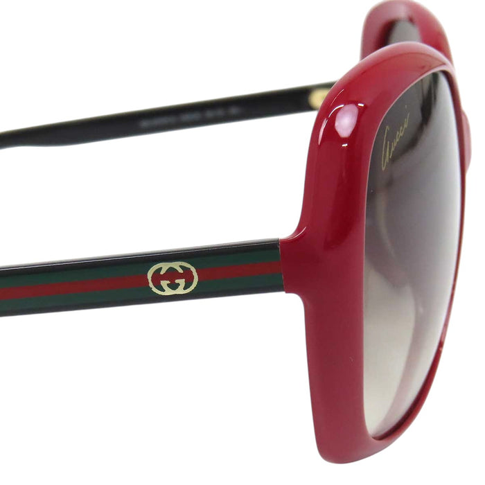 GUCCI 
アイウェア ロゴ 
インターロッキングG ウェブ ストライプ サングラス