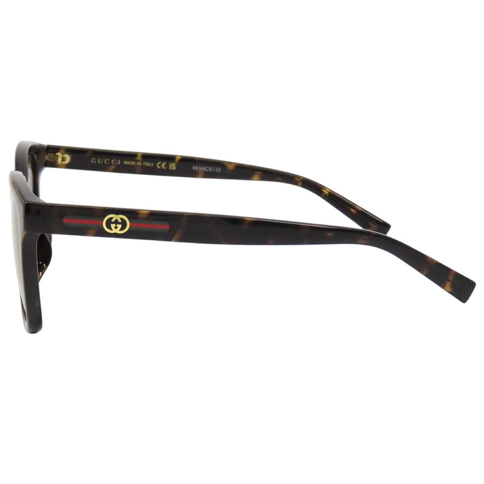 GUCCI 
Eyewear logo 
Interlocking G web stripe sunglasses