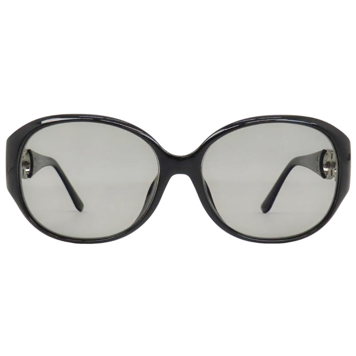 Salvatore Ferragamo 
Eyewear logo silver-tone metal 
Gancini rhinestone sunglasses
