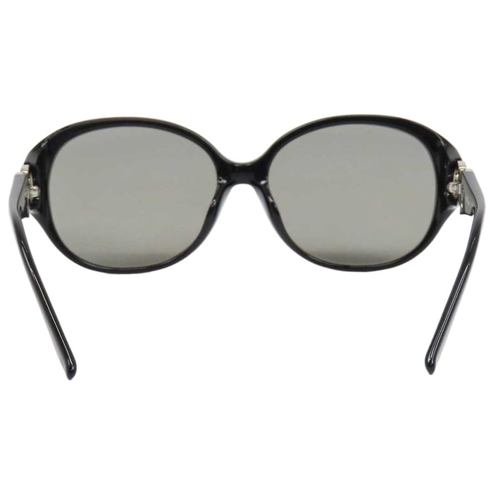 Salvatore Ferragamo 
Eyewear logo silver-tone metal 
Gancini rhinestone sunglasses