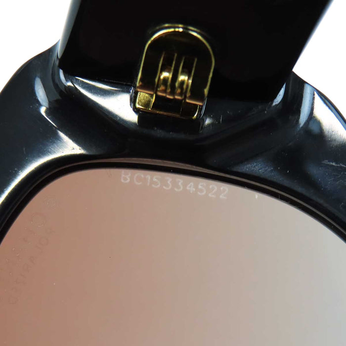 CHANEL 
COCO CC logo eyewear in gold-tone metal 
Coco Mark rectangular sunglasses