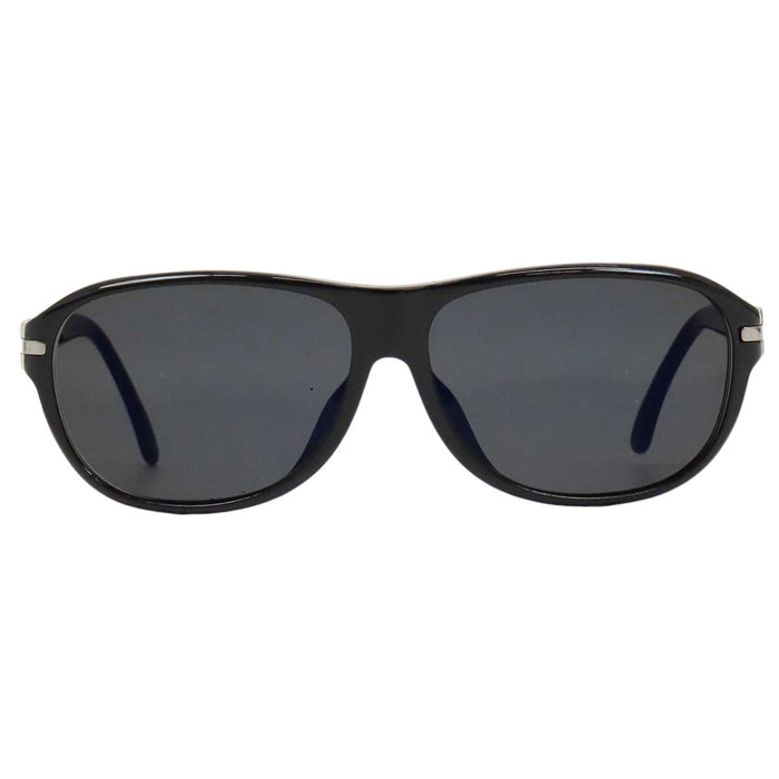 GUCCI 
Silver-tone metal eyewear 
Logo sunglasses
