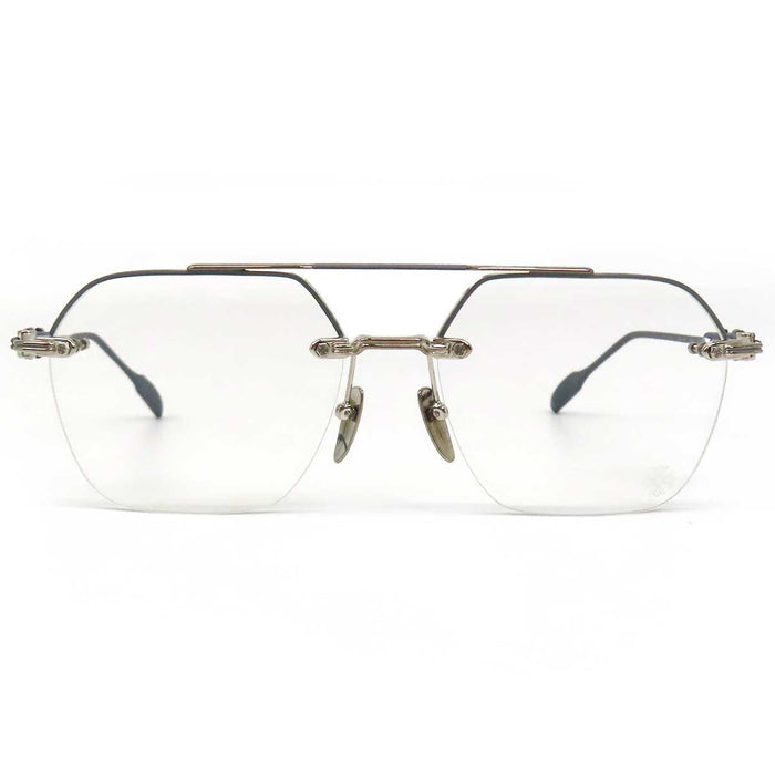 CHROME HEARTS 
CH ダブルブリッジ フィリグリー クロス 
FLUID フルイド アイウェア