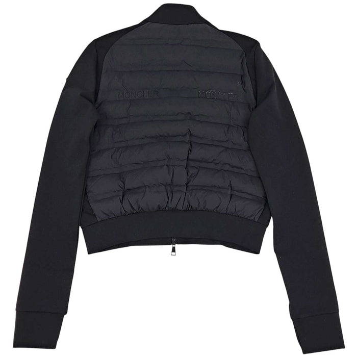 MONCLER 
ロゴ ワッペン ダブルジップ ハイネック ナイロン 
MAGLIA CARDIGAN 切替 ダウンジャケット