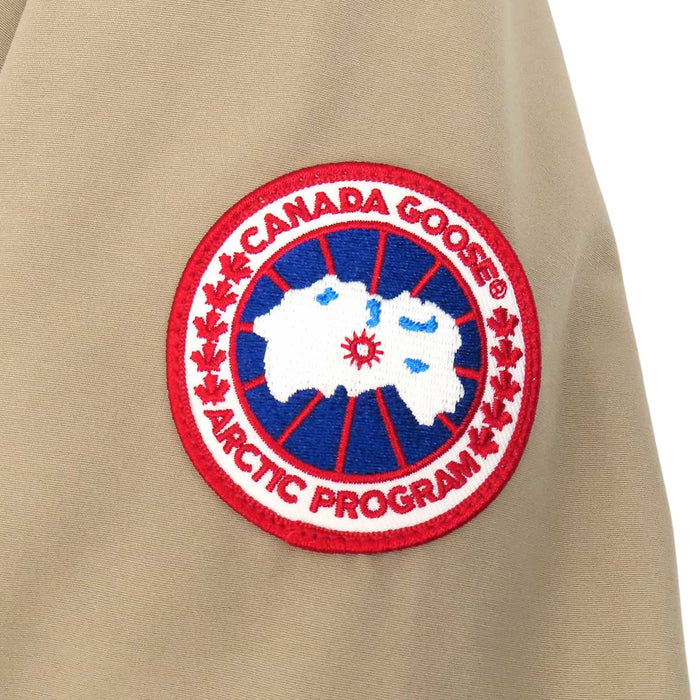 CANADA GOOSE 
Logo Bronte Parka Patch Hood Fur 
BRONTE PARKA Down Coat