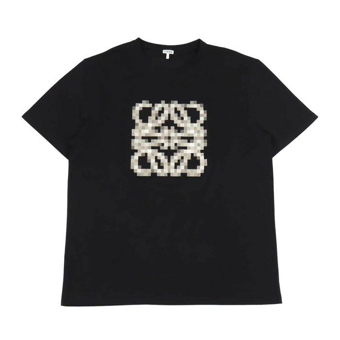 LOEWE 
ロゴ コットン クルーネック 
ピクセレイテッド アナグラム Tシャツ