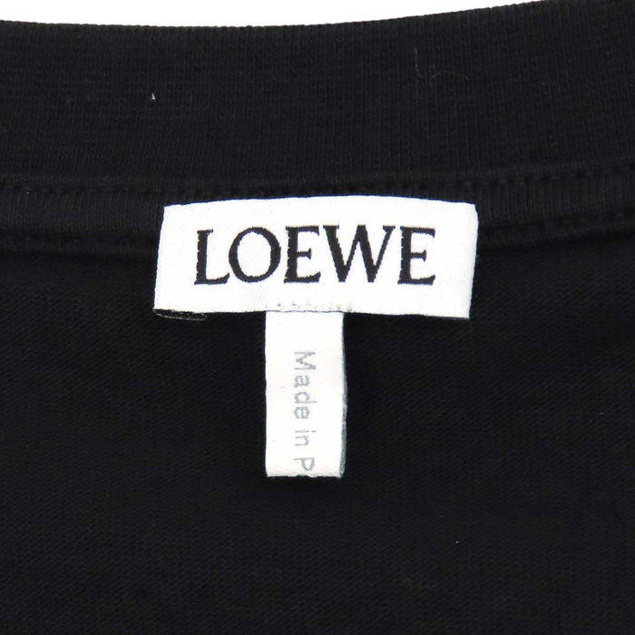 LOEWE 
ロゴ コットン クルーネック 
ピクセレイテッド アナグラム Tシャツ