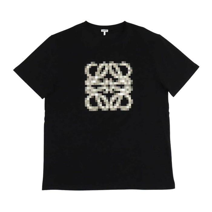 LOEWE 
ロゴ コットン クルーネック 
ピクセレイテッド アナグラム Tシャツ