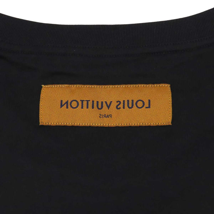LOUIS VUITTON 
ロゴ インサイドアウト コットン クルーネック　 
LV ステッチ エンブロイダリー Tシャツ
