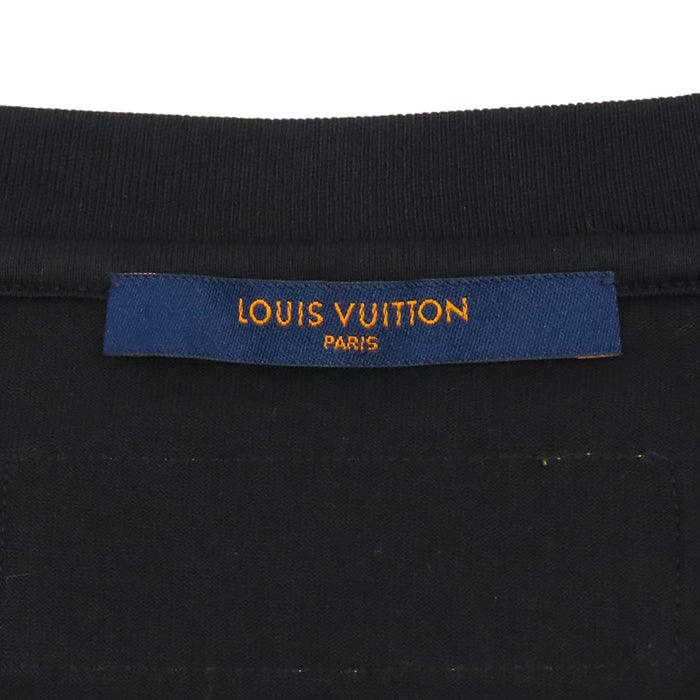 LOUIS VUITTON 
ロゴ インサイドアウト コットン クルーネック　 
LV ステッチ エンブロイダリー Tシャツ