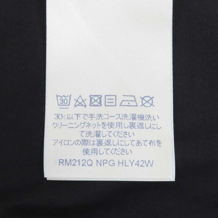 LOUIS VUITTON 
インサイドアウト ロゴ 刺繍 コットン クルーネック 
LV ステッチ プリント エンブロイダリー Tシャツ
