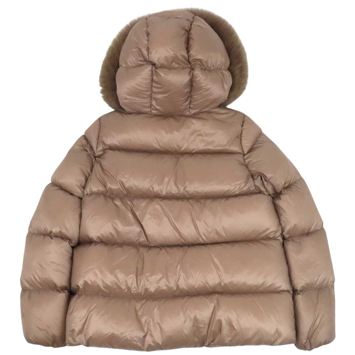 MONCLER 
ロゴ ワッペン フード ファー ダブルジップ 
SERIFUR セリファー ダウンジャケット