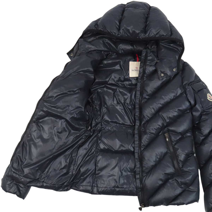 MONCLER 
Kids Bruel Logo Patch Nylon 
BROUEL Down Jacket