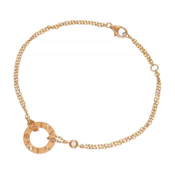 CARTIER 
Bracelet Love Circle