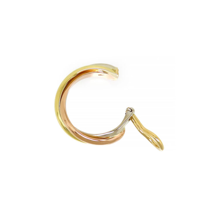 CARTIER 
Boucle d’oreille Trinity, à l’unité