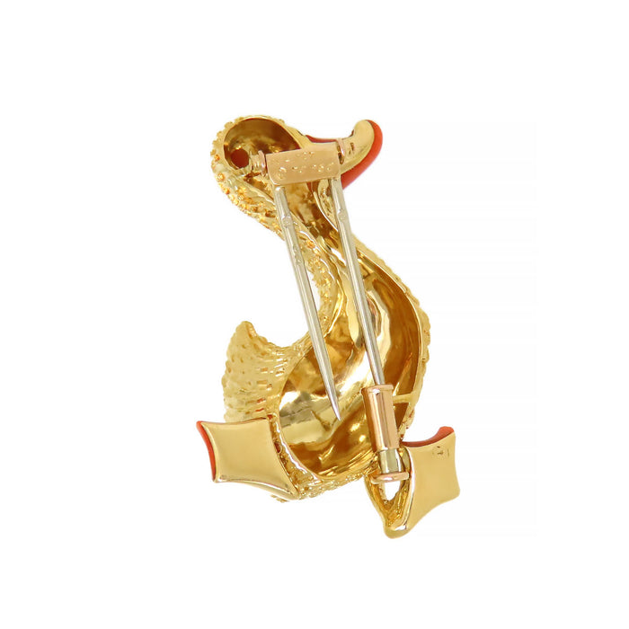 Van Cleef & Arpels 
Duck Motif Brooch