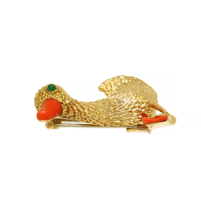 Van Cleef & Arpels 
Duck Motif Brooch