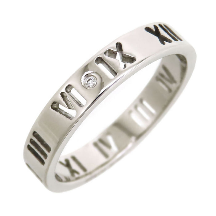 TIFFANY&Co. 
Bague Atlas sertie de diamants