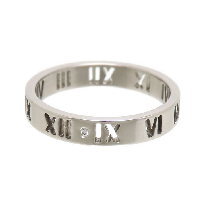 TIFFANY&Co. 
Bague Atlas sertie de diamants
