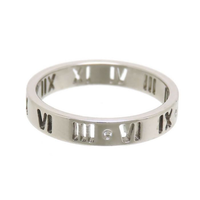 TIFFANY&Co. 
Bague Atlas sertie de diamants
