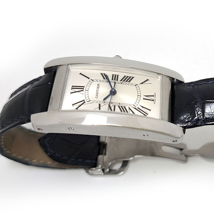 CARTIER 
Tank Américaine MM 
Avec carte de garantie