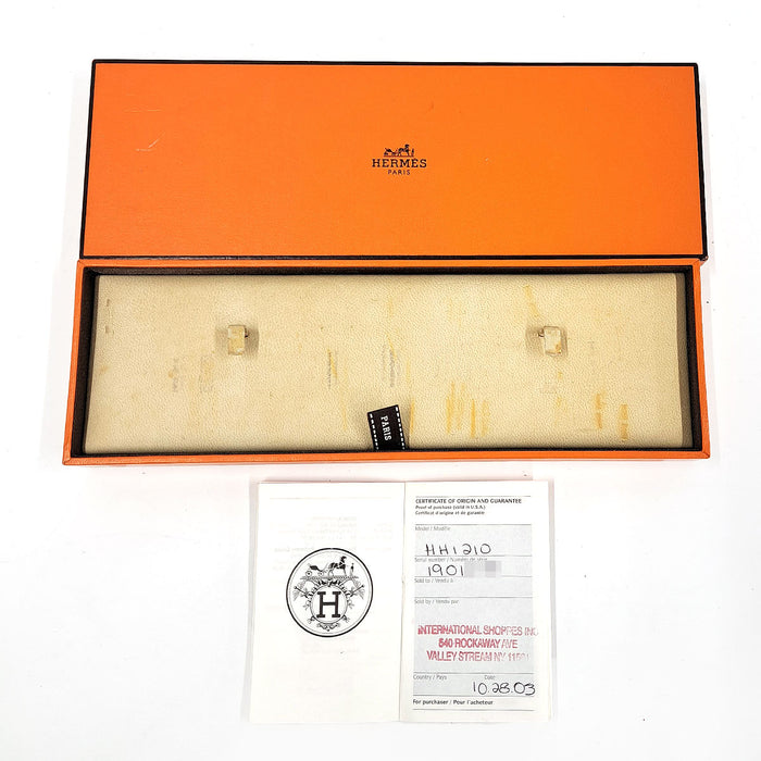 HERMES 
H-Watch 
Avec boîte et papiers