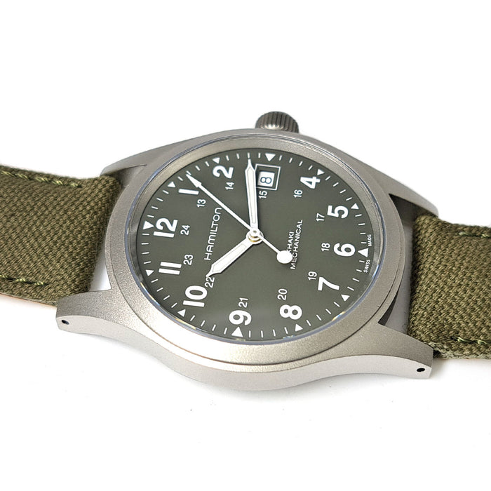 HAMILTON 
Khaki Field mécanique 
avec boîte