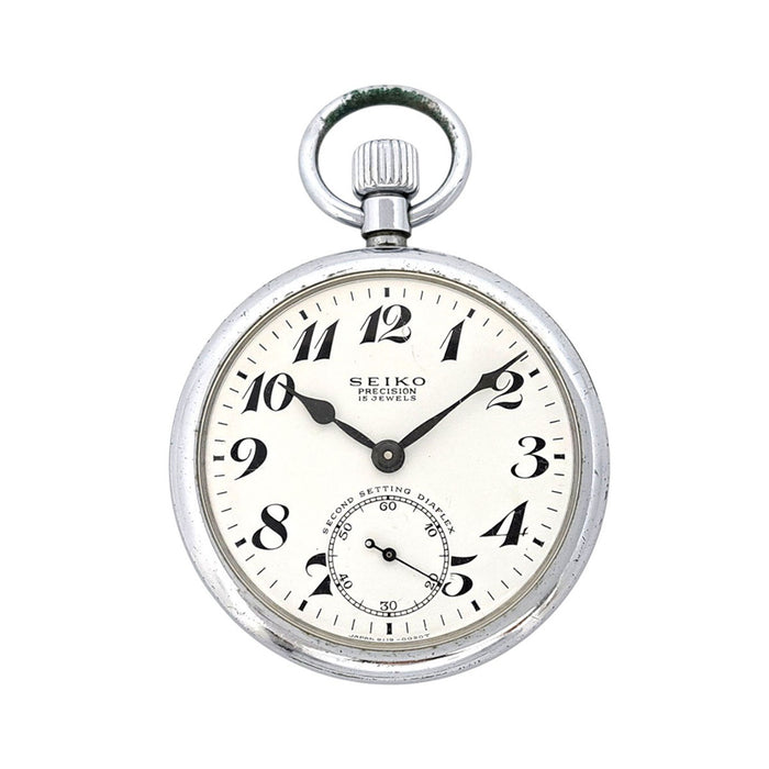 SEIKO 
プレジション ポケットウォッチ 鉄道時計
