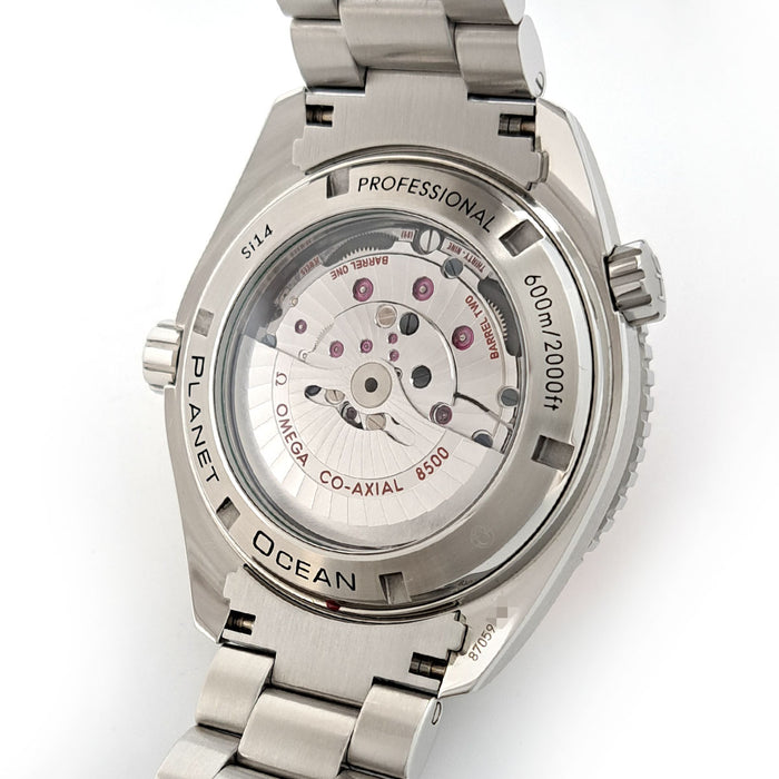 OMEGA 
Seamaster Planet Ocean 600M 
avec papiers