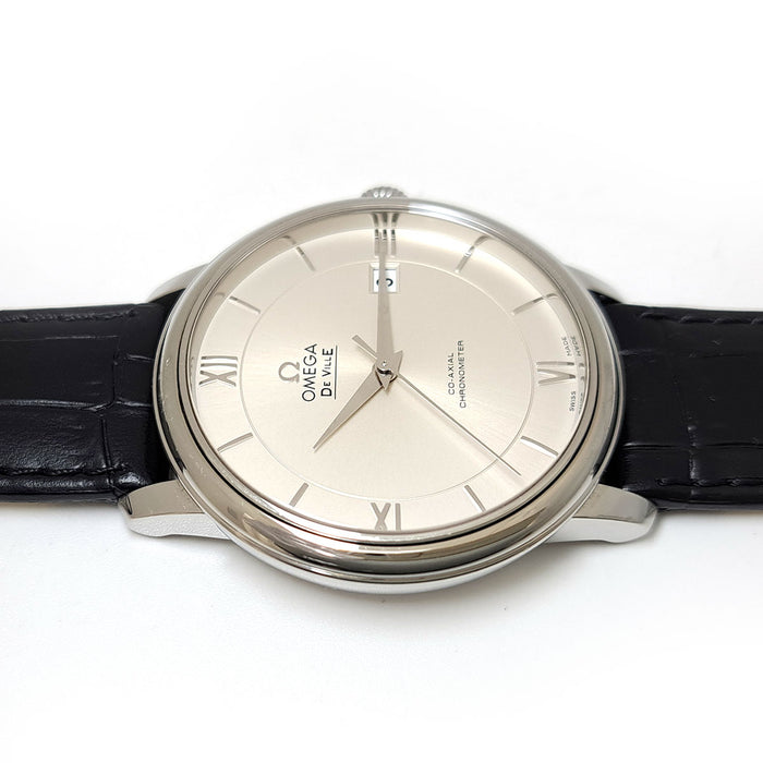 OMEGA 
De Ville Prestige Co-Axial 
With box and papers