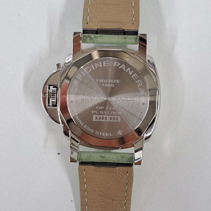【WHOLESALES】
OFFICINE PANERAI 
PAM01306 
ルミノール ドゥエ ルナ・ロッサ 
箱(外箱破損)　ギャランティ