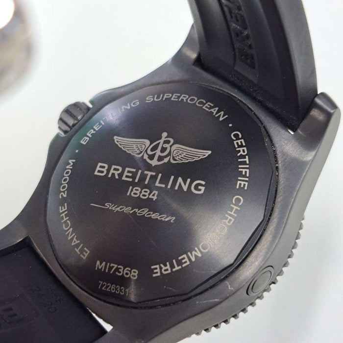 【WHOLESALES】
BREITLING 
M17368 
スーパーオーシャン オートマティック 46 
外箱　ケース　ギャランティ