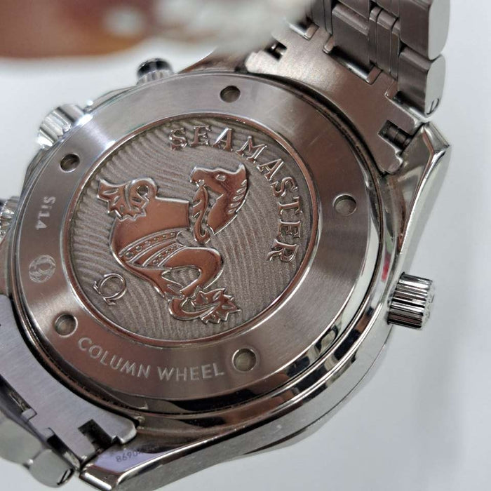 【WHOLESALES】
OMEGA 
212.30.44.50.01.001 
シーマスター ダイバー 300M コーアクシャル 
箱(内箱劣化)　ギャランティ　ピクトグラム　コマ×1