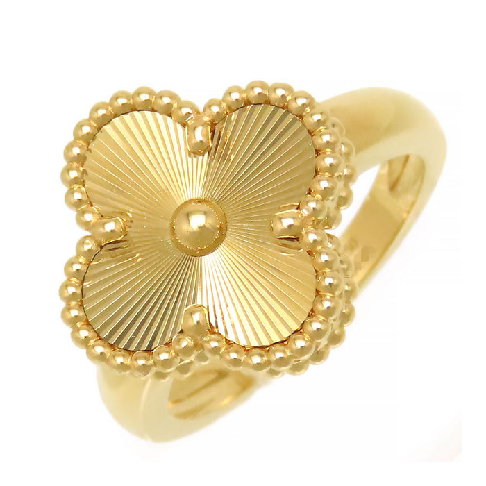 Van Cleef & Arpels Vintage Alhambra Guilloche Ring