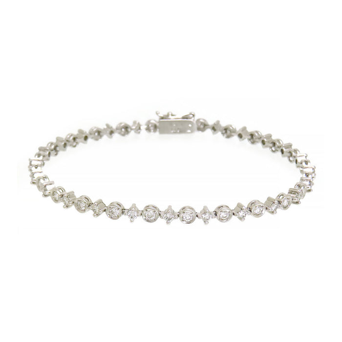 De Beers 
LINE Diamond Bracelet