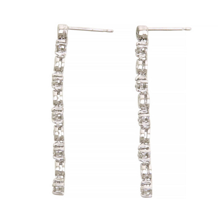 De Beers 
LINE Diamond Earrings
