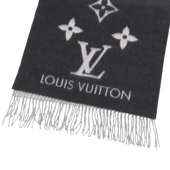 LOUIS VUITTON 
LV ロゴ カシミヤ グラデーション フリンジ 
エシャルプ レイキャビック グラディエント マフラー 
モノグラム