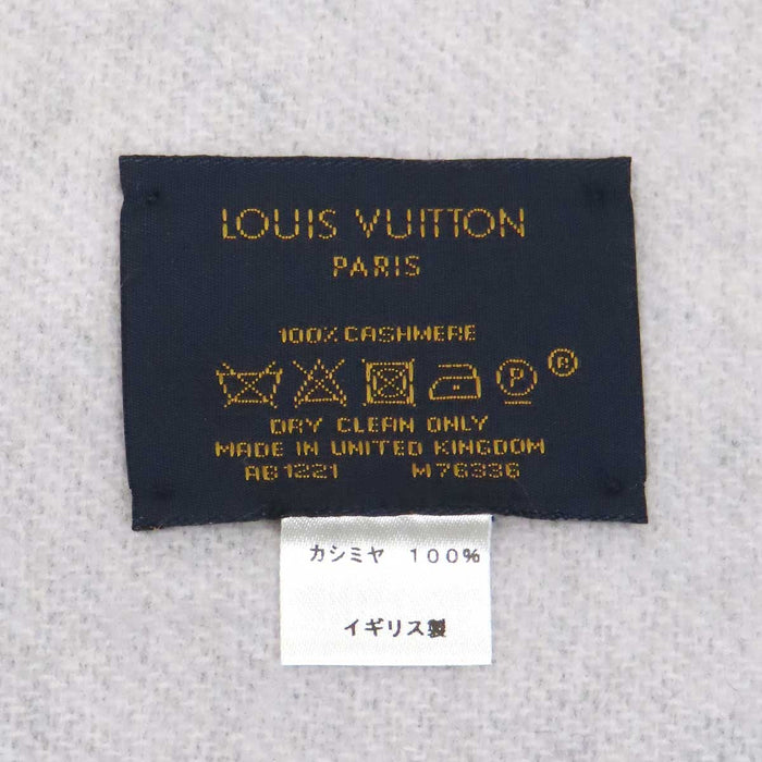 LOUIS VUITTON 
LV ロゴ カシミヤ グラデーション フリンジ 
エシャルプ レイキャビック グラディエント マフラー 
モノグラム