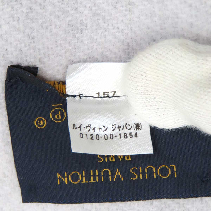 LOUIS VUITTON 
LV ロゴ カシミヤ グラデーション フリンジ 
エシャルプ レイキャビック グラディエント マフラー 
モノグラム