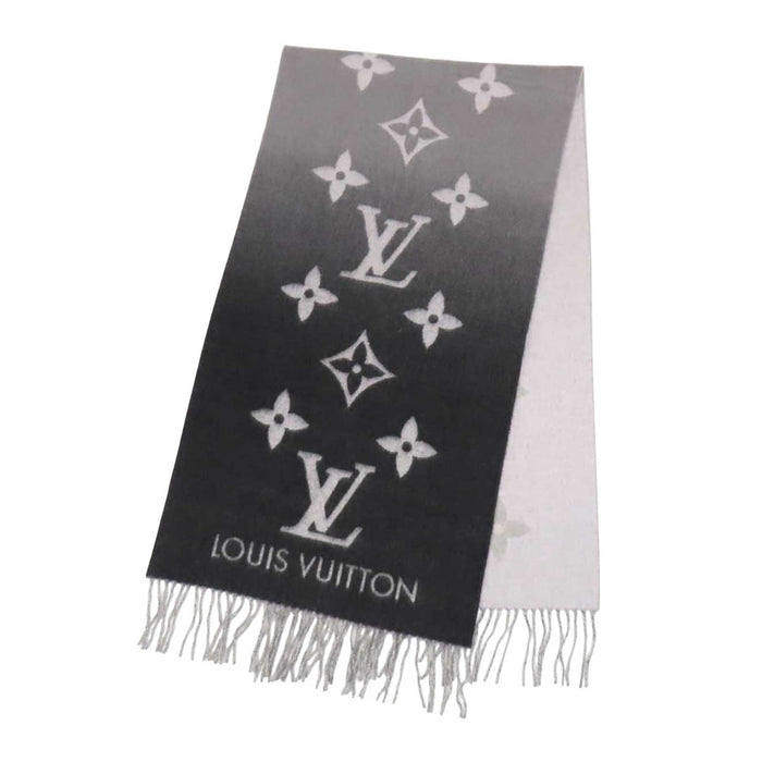 LOUIS VUITTON 
LV ロゴ カシミヤ グラデーション フリンジ 
エシャルプ レイキャビック グラディエント マフラー 
モノグラム