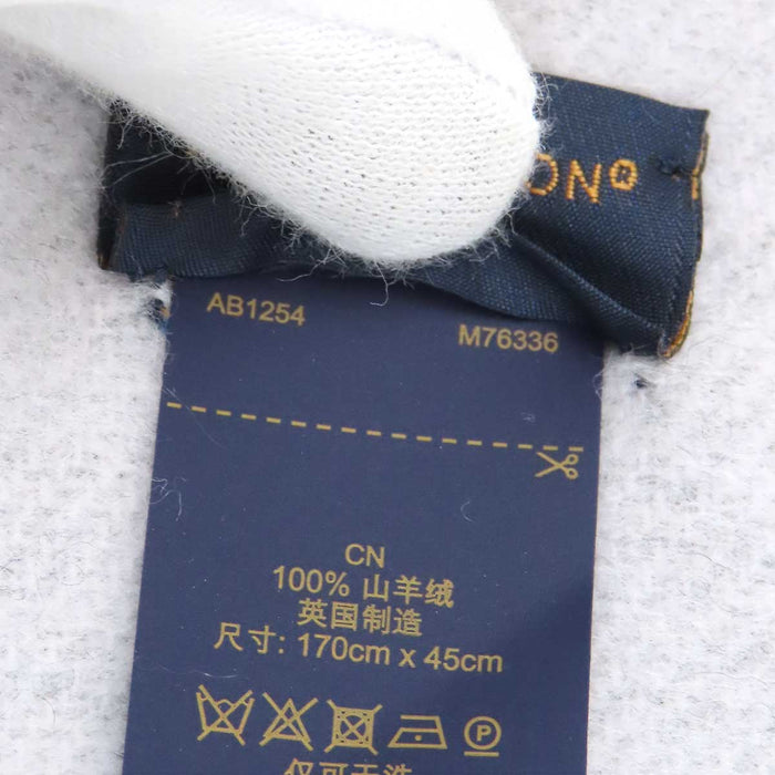 LOUIS VUITTON 
LV ロゴ カシミヤ グラデーション フリンジ 
エシャルプ レイキャビック グラディエント マフラー 
モノグラム