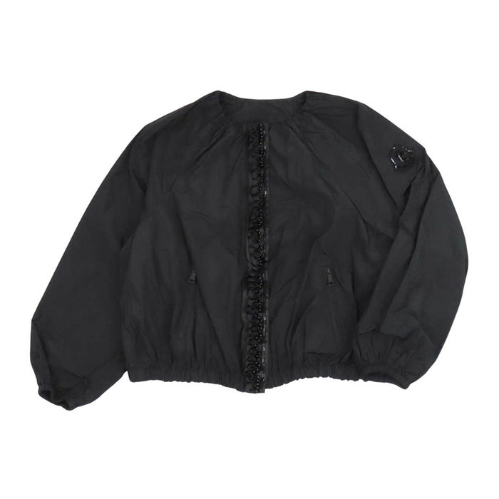 MONCLER 
Viek Sequin Logo Frill 
THEVIEC Jacket