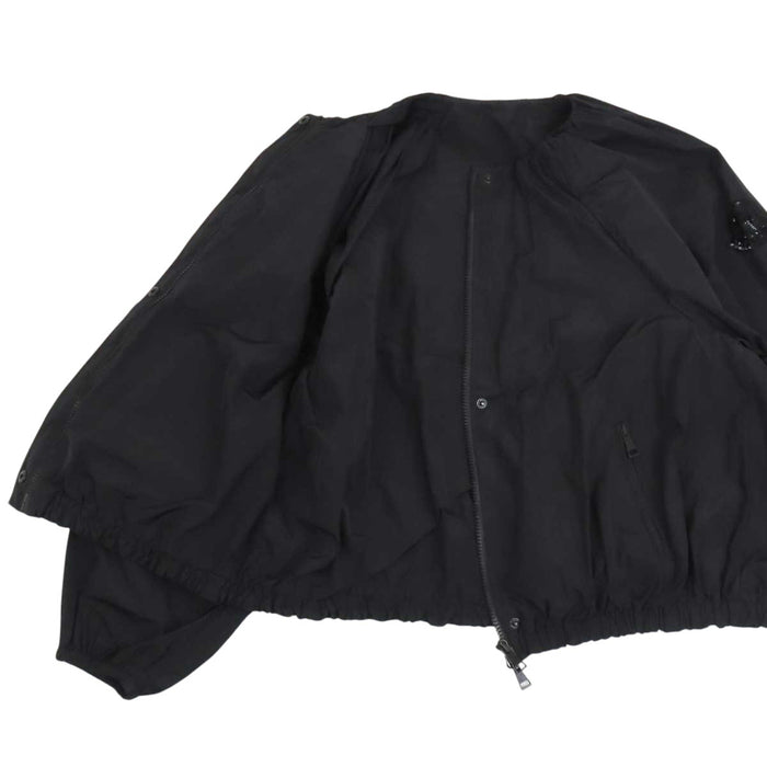 MONCLER 
Viek Sequin Logo Frill 
THEVIEC Jacket