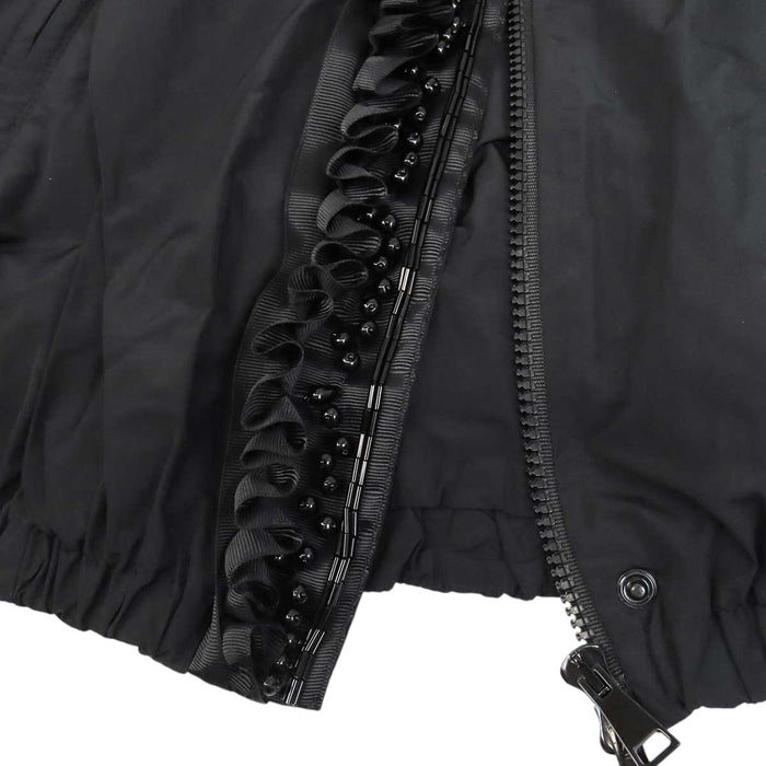 MONCLER 
Viek Sequin Logo Frill 
THEVIEC Jacket