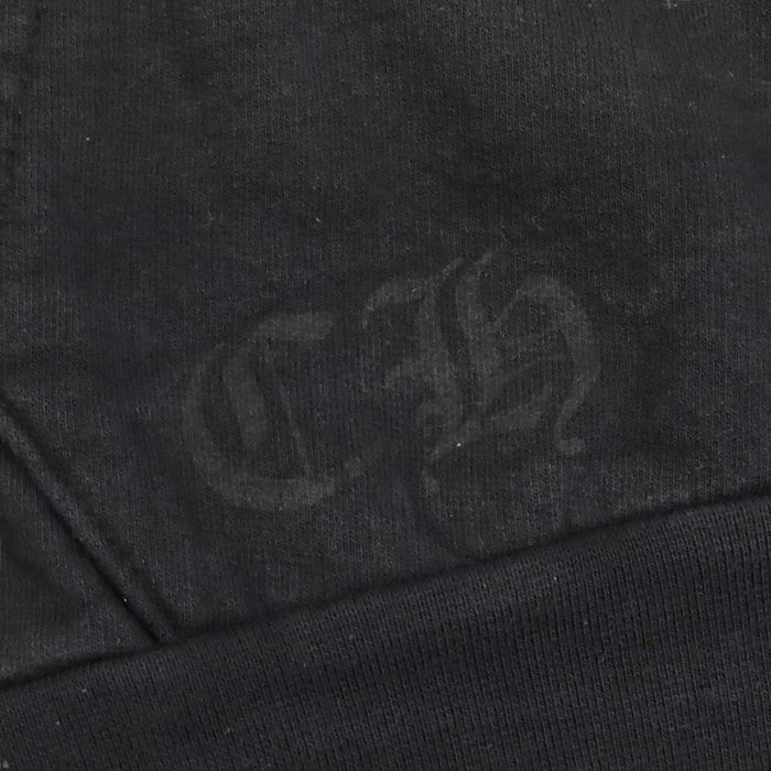 CHROME HEARTS 
Malibu exclusive scroll label SWTSHRT PLVR logo CH pullover 
Malibu exclusive horseshoe hoodie